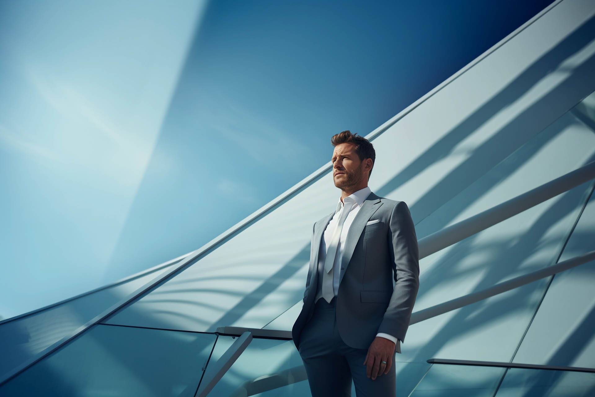Modern office building